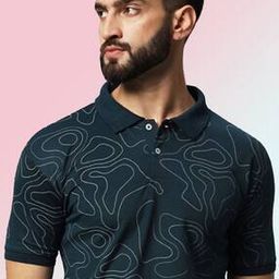 Men Regular Fit Polo T-Shirt-image-91