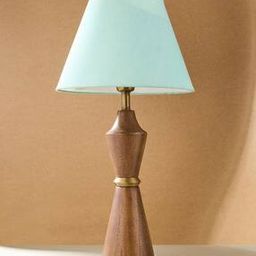 Fabindia Green Cotton Basix Tapered Drum Lampshade -image-96