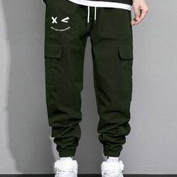 Boys Logo Cargo Pants-32
