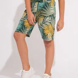 Mid-Rise Shorts with Drawstring Waist-image-21