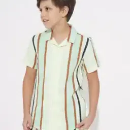 jack & jones Boys Stripes Regular Fit Shirt-picture-4
