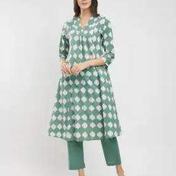 Women Abstract Pant-Suit Set-image-5