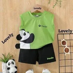new gen Boys Cotton Shorts & T-shirt Set-picture-15