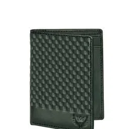 Checked Genuine Leather Bi-Fold Wallet-27