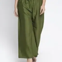 Women Palazzos with Drawstring Waist-image-92
