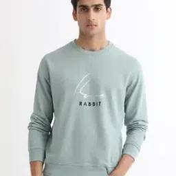 rare rabbit Men Typographic Print Regular Fit Sweatshirt-picture-44