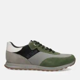 Round-Toe Sneakers with Lace Fastening-image-10