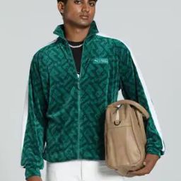 Men Regular Fit Track Jacket-image-25