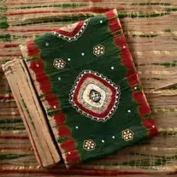 Embroidered 3-Piece Unstitched Dress Material-image-9