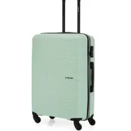 Men Striped Luggage Bag with Number Lock-image-0
