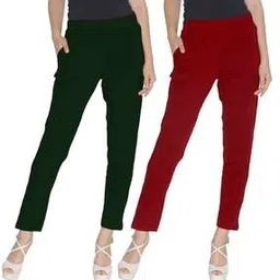 lyra Women Pack of 2 Ankle-Length Leggings-picture-1