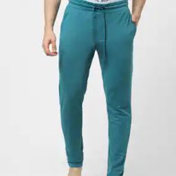 Men Mid-Rise Fitted Track Pants-image-28