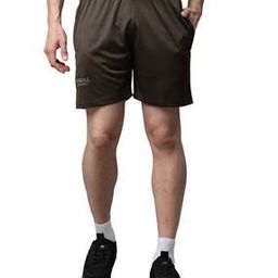 Typographic Print Shorts with Drawstrings-image-72