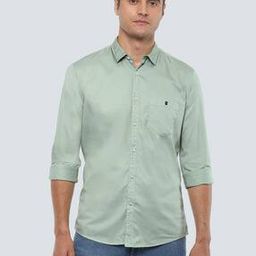Men Slim Fit Shirt with Patch Pocket-picture-10