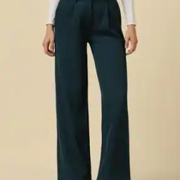 WomenStraight Fit Trousers-image-40