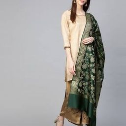 Floral Woven Banarasi Dupatta-42