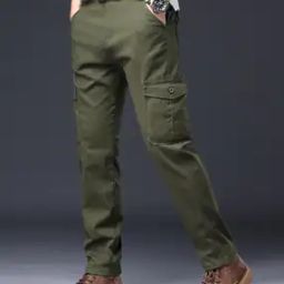 buda jeans co Men Relaxed Fit Flat-Front Cargo Pants-picture-15