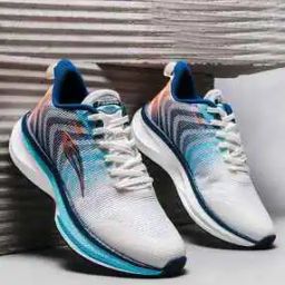 Men Colourblock Running Shoes with Lace-Fastening -image-13