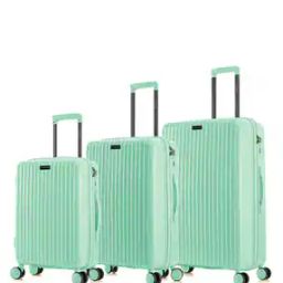 Set of 3 Auroville  Number Lock Trolley Bags - S | M | L-image-36