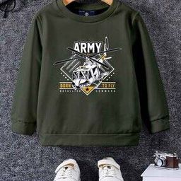 Boys Regular Fit Graphic Print Sweatshirt-image-89