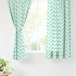 encasa Set of 2 Chevron Print Window Curtains-picture-4
