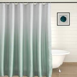 Richmond Coral Printed Shower Curtain with Hooks-image-26