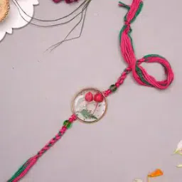 Men Floral Tie-Up Rakhi-image-74