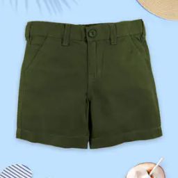 Boys Flat-Front Regular Fit Shorts-picture-36