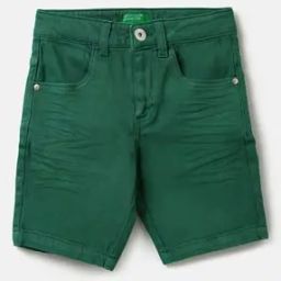 Regular Fit Denim Shorts-image-33