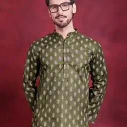 Mandarin Collar Long Kurta-image-38
