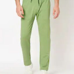 Men Straight Track Pants with Insert Pockets-picture-41