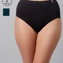 Pack of 2 Hipster Panties with Elasticated Waist-picture-28