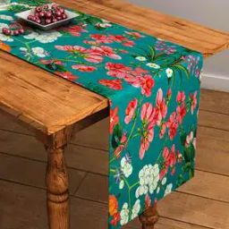 Floral Print Table Runner-image-29