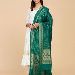 Silk Woven Dupatta-35