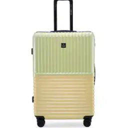 Striped Trolley Bag with Number Lock-4