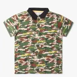 Camouflage Print Crew-Neck T-Shirt-image-37
