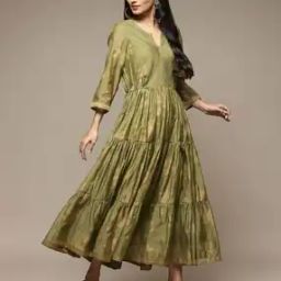 Women Floral Print Tiered Dress-image-31