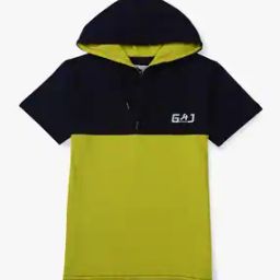 Colorblock Hooded T-Shirt-picture-36