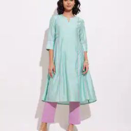 Women Round-Neck Pant-Suit Set-image-45