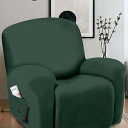 Stretchable Recliner Cover with Patch Pocket-picture-0