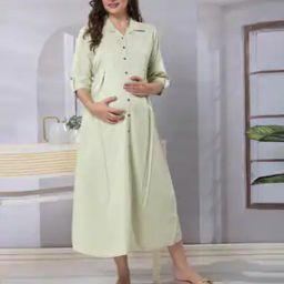 Women Cotton Dress-image-95