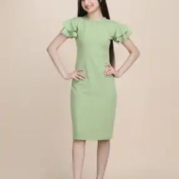 Girls Western Wear Bodycon Dress-image-41