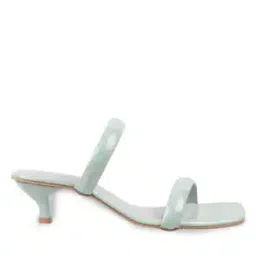 Open-Toe Slip-On Kitten Heeled Sandals-picture-19