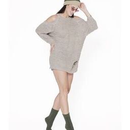 Knitted Pom Pom Cap with Socks-47