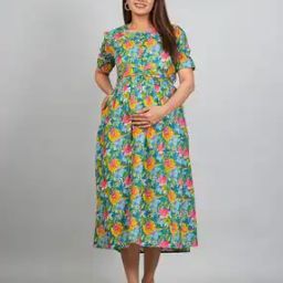 Women Cotton Dress-image-89