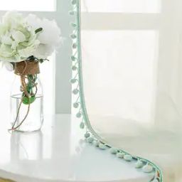 Set of 2 Sheer Long Curtains-26