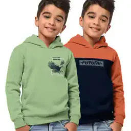 Pack of 2 Graphic Print Hoodies-picture-18