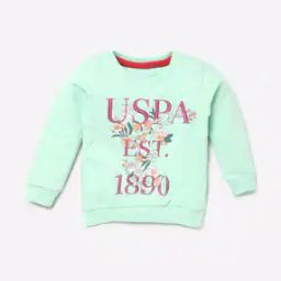 Brand Print Round-Neck Sweatshirt-11