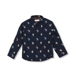 Cartoon Print Shirt with Button-Down Collar-image-26