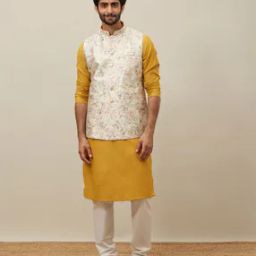 Embroidered Nehru Jacket with Welt Pocket-image-37